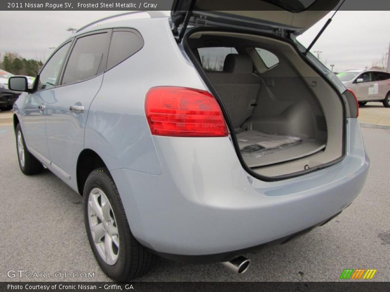 Frosted Steel Metallic / Gray 2011 Nissan Rogue SV