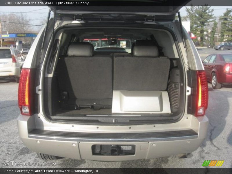 Quicksilver / Ebony 2008 Cadillac Escalade AWD