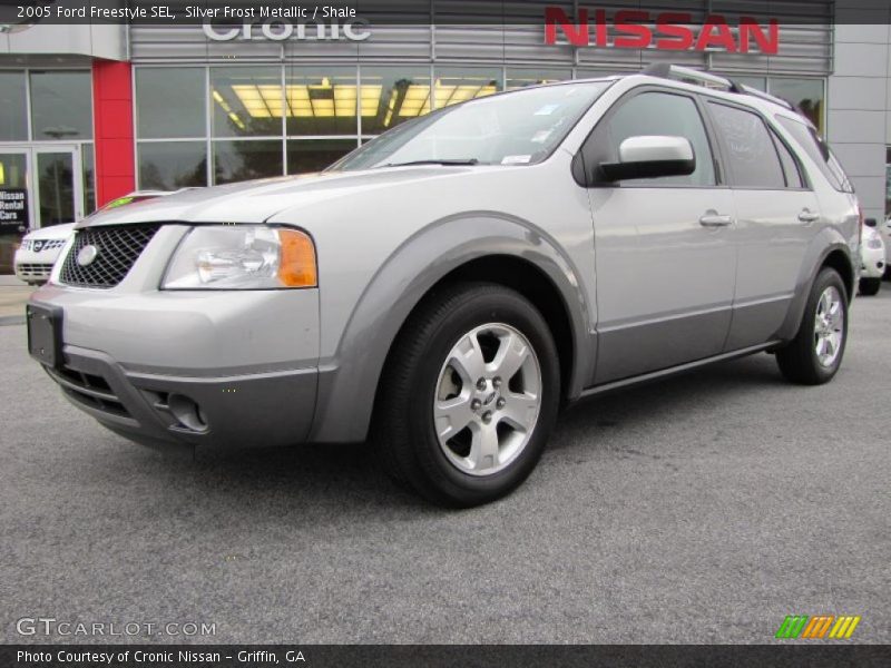 Silver Frost Metallic / Shale 2005 Ford Freestyle SEL