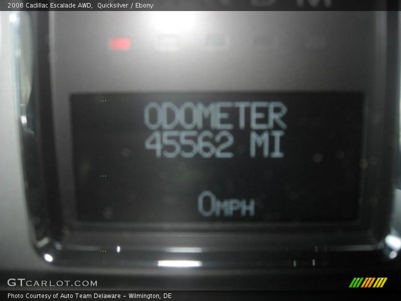 Quicksilver / Ebony 2008 Cadillac Escalade AWD