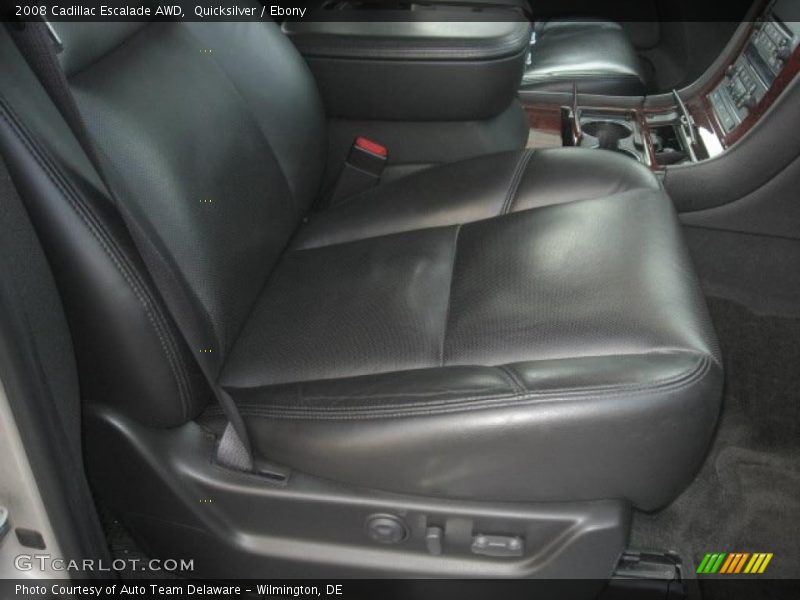 Quicksilver / Ebony 2008 Cadillac Escalade AWD