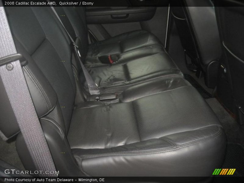 Quicksilver / Ebony 2008 Cadillac Escalade AWD