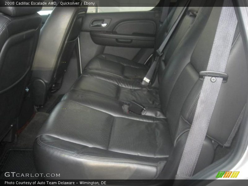 Quicksilver / Ebony 2008 Cadillac Escalade AWD