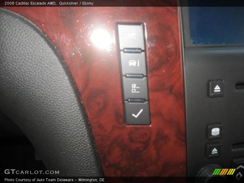 Quicksilver / Ebony 2008 Cadillac Escalade AWD