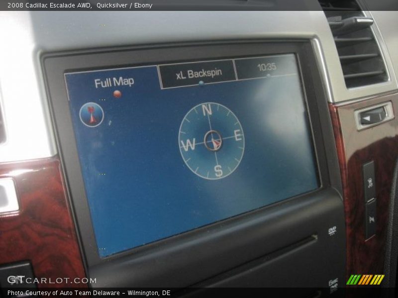 Quicksilver / Ebony 2008 Cadillac Escalade AWD