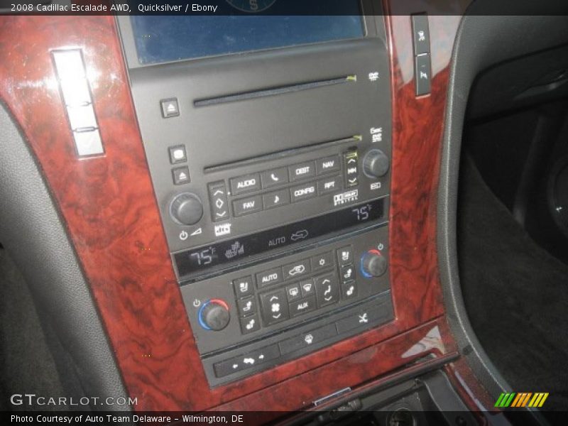 Quicksilver / Ebony 2008 Cadillac Escalade AWD