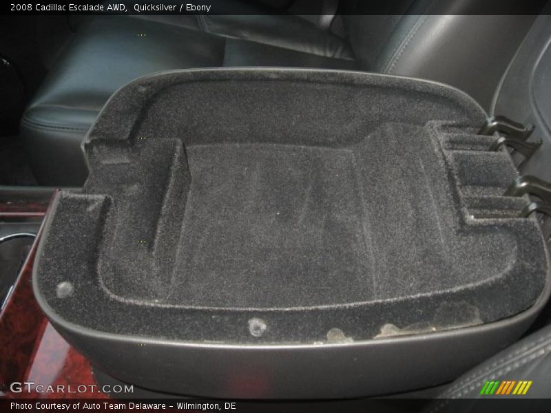 Quicksilver / Ebony 2008 Cadillac Escalade AWD