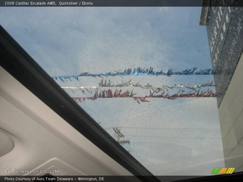 Quicksilver / Ebony 2008 Cadillac Escalade AWD
