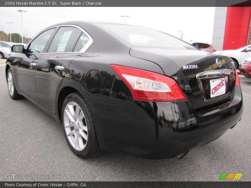 Super Black / Charcoal 2009 Nissan Maxima 3.5 SV