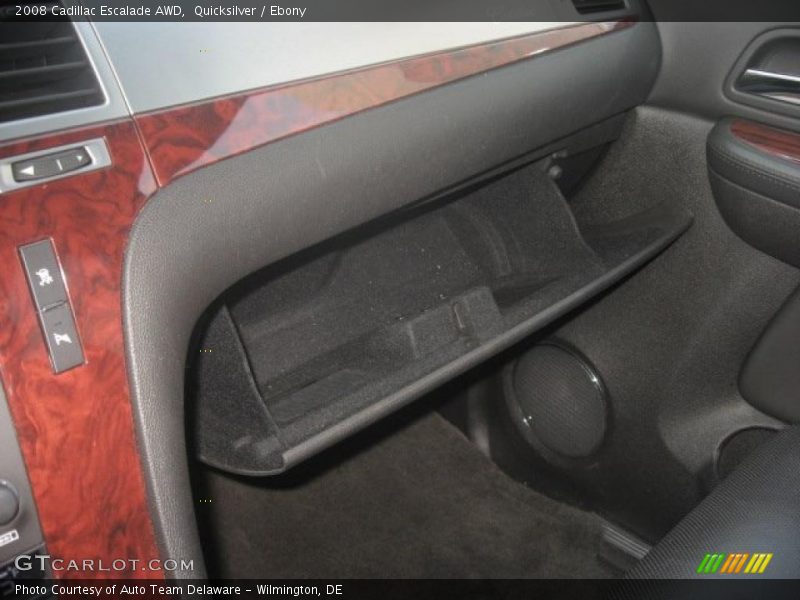 Quicksilver / Ebony 2008 Cadillac Escalade AWD