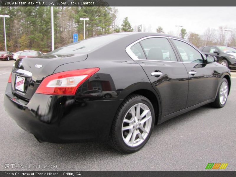 Super Black / Charcoal 2009 Nissan Maxima 3.5 SV
