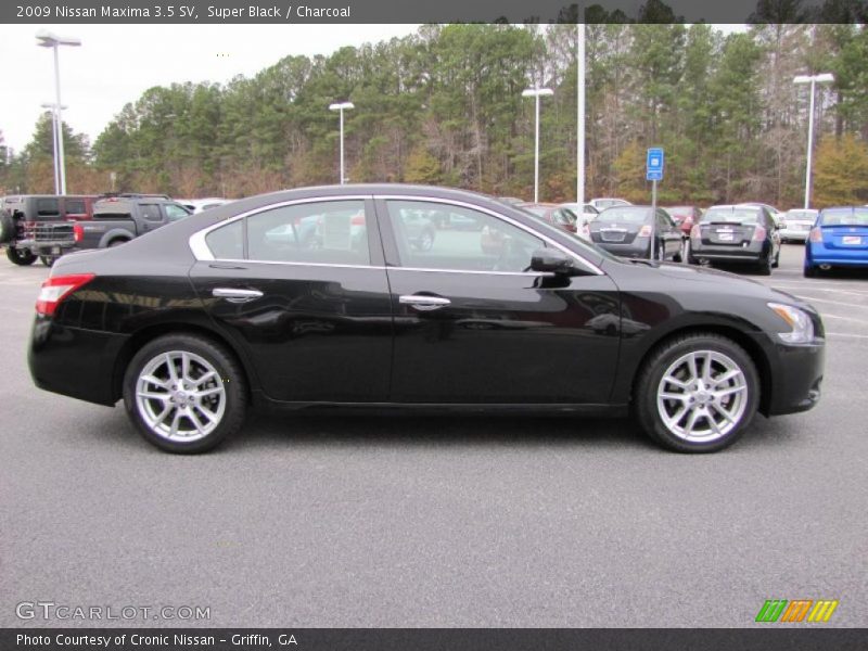 Super Black / Charcoal 2009 Nissan Maxima 3.5 SV