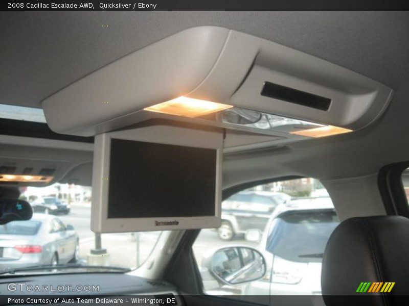 Quicksilver / Ebony 2008 Cadillac Escalade AWD