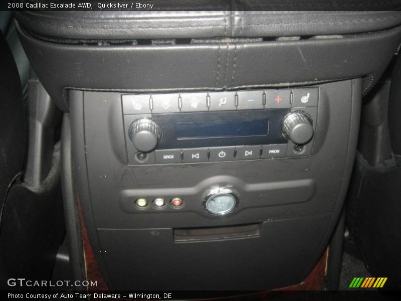 Quicksilver / Ebony 2008 Cadillac Escalade AWD