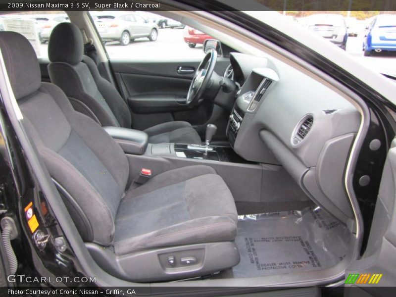 Super Black / Charcoal 2009 Nissan Maxima 3.5 SV