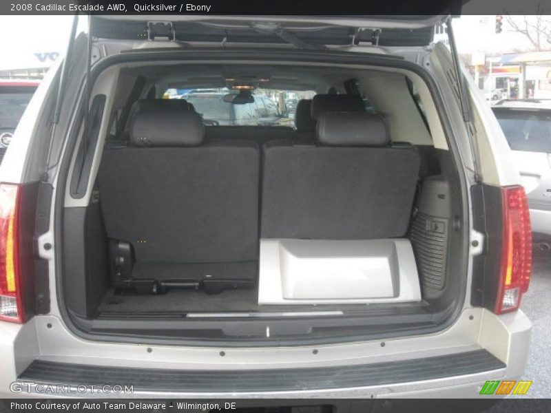 Quicksilver / Ebony 2008 Cadillac Escalade AWD