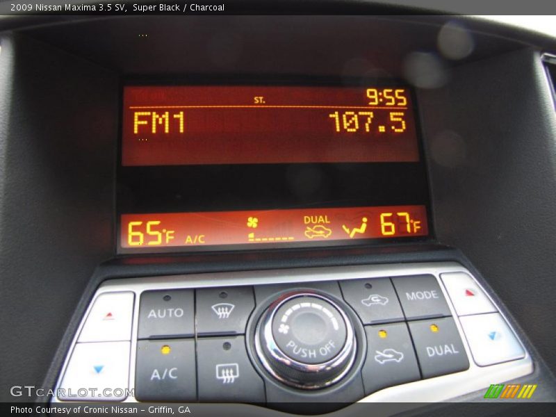 Super Black / Charcoal 2009 Nissan Maxima 3.5 SV
