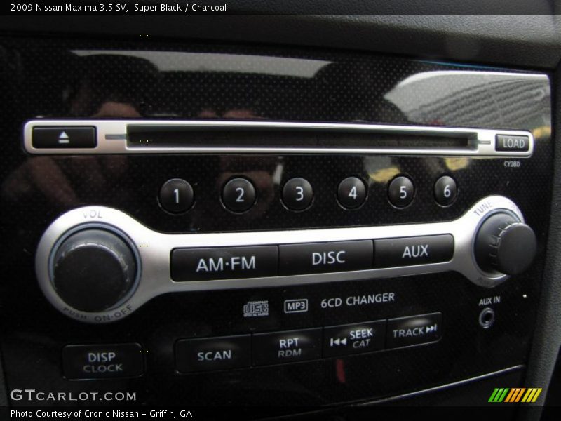 Super Black / Charcoal 2009 Nissan Maxima 3.5 SV