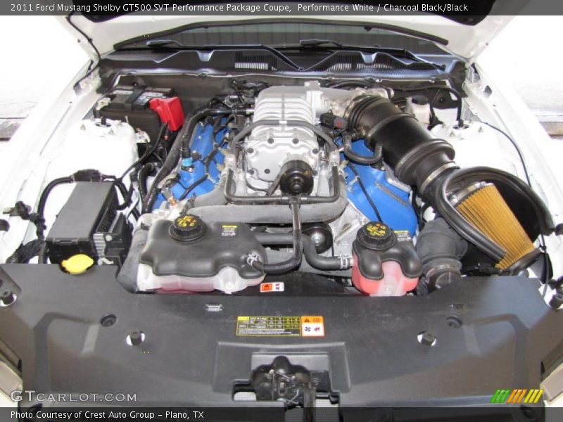  2011 Mustang Shelby GT500 SVT Performance Package Coupe Engine - 5.4 Liter SVT Supercharged DOHC 32-Valve V8