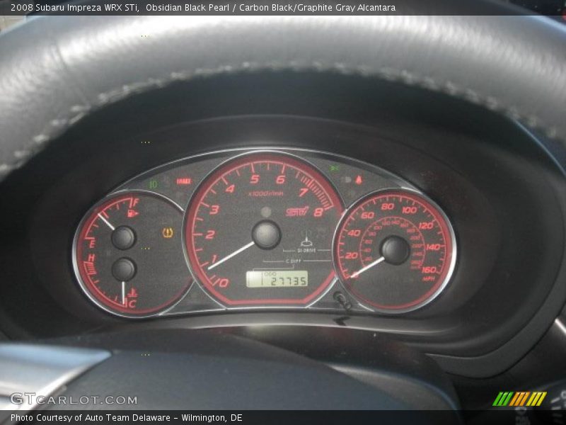  2008 Impreza WRX STi WRX STi Gauges