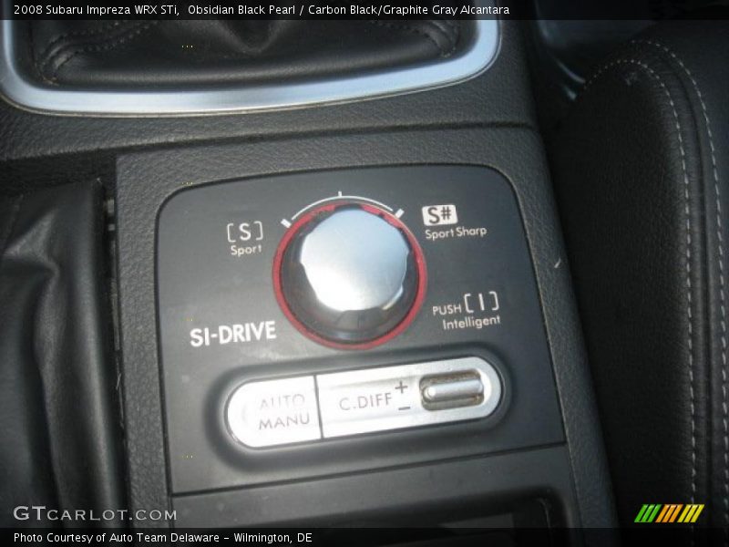 Controls of 2008 Impreza WRX STi