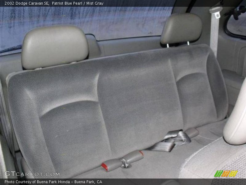 Patriot Blue Pearl / Mist Gray 2002 Dodge Caravan SE