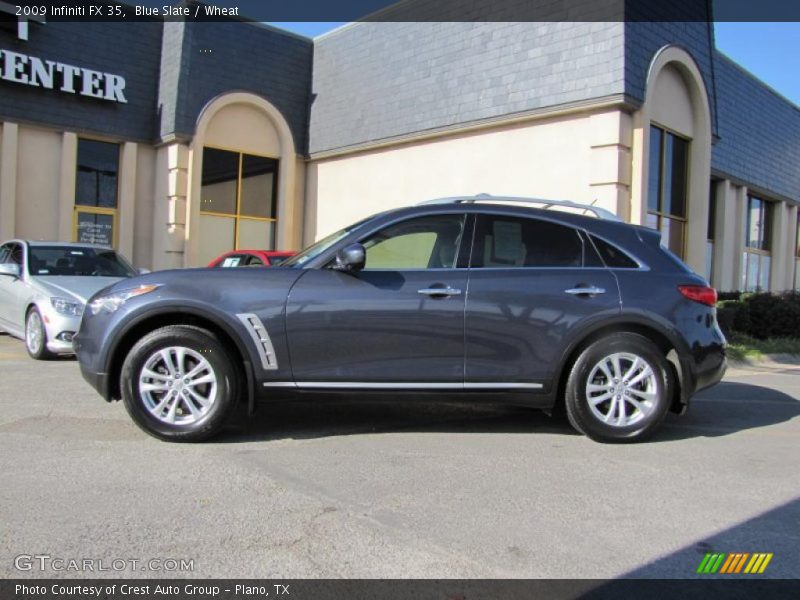 Blue Slate / Wheat 2009 Infiniti FX 35