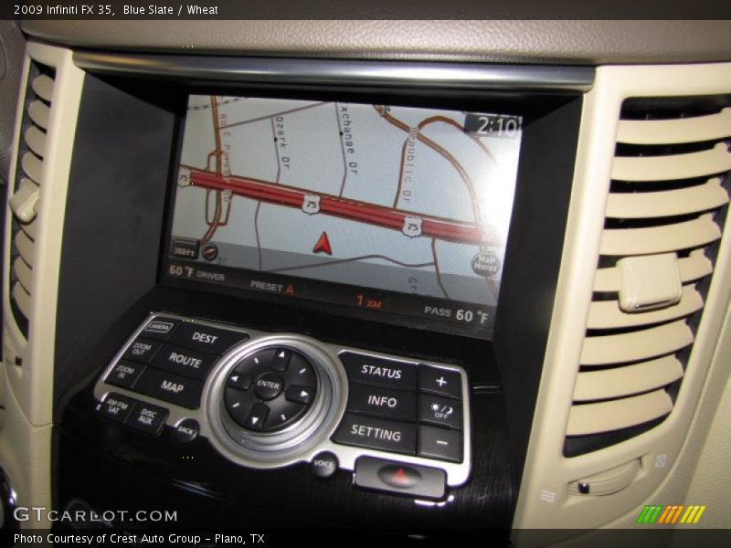 Blue Slate / Wheat 2009 Infiniti FX 35