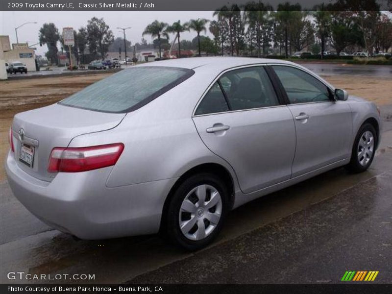 Classic Silver Metallic / Ash 2009 Toyota Camry LE