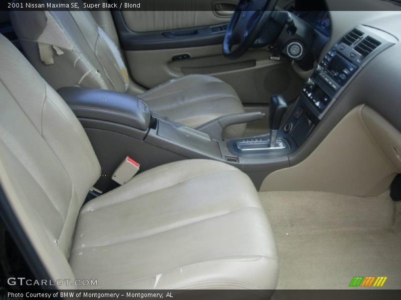 Super Black / Blond 2001 Nissan Maxima SE