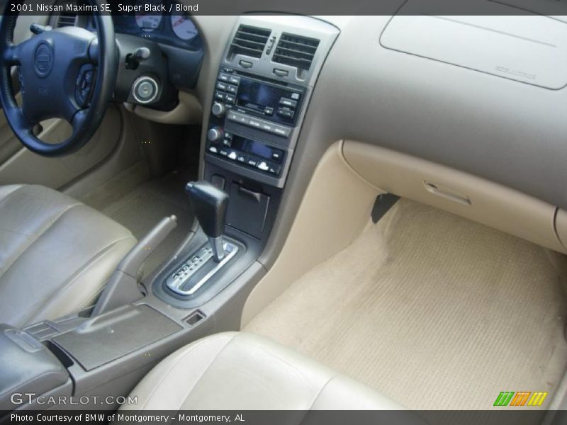 Super Black / Blond 2001 Nissan Maxima SE