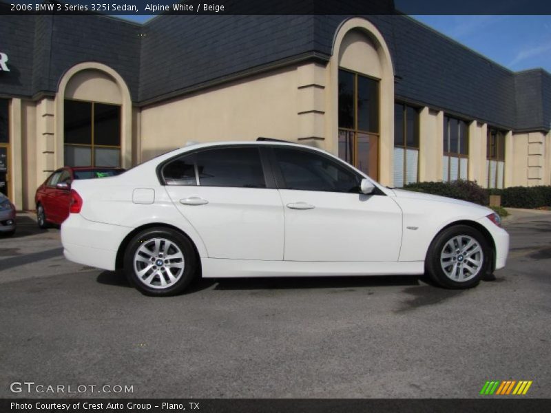 Alpine White / Beige 2006 BMW 3 Series 325i Sedan
