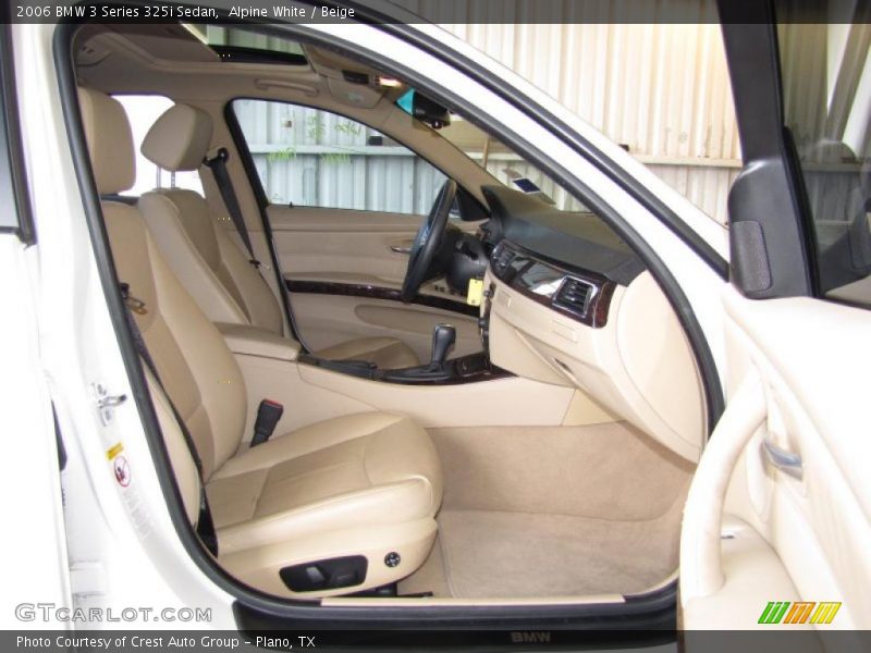 Alpine White / Beige 2006 BMW 3 Series 325i Sedan