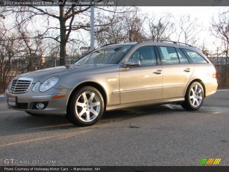 Pewter Metallic / Ash 2007 Mercedes-Benz E 350 4Matic Wagon