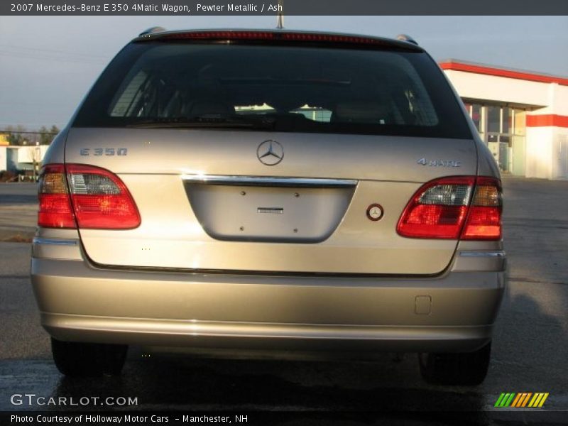 Pewter Metallic / Ash 2007 Mercedes-Benz E 350 4Matic Wagon