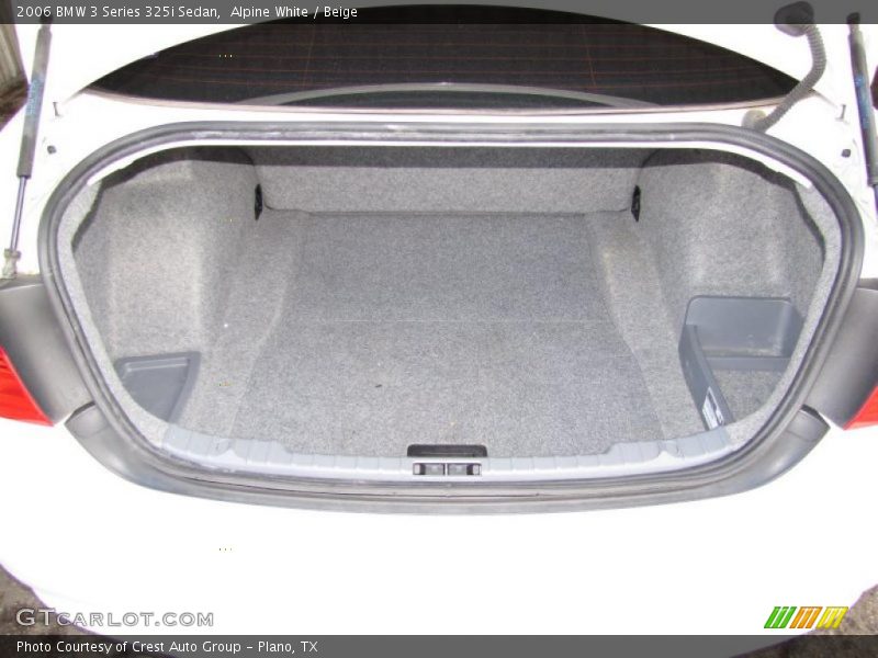 Alpine White / Beige 2006 BMW 3 Series 325i Sedan