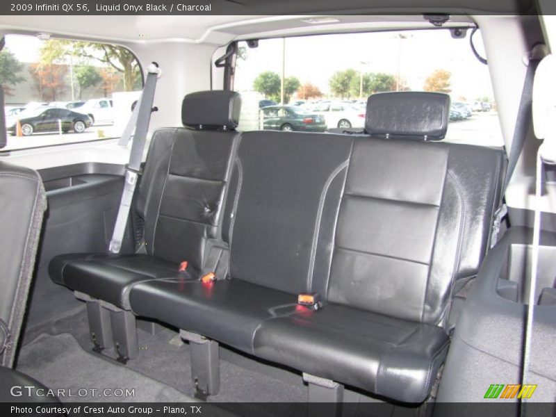Liquid Onyx Black / Charcoal 2009 Infiniti QX 56