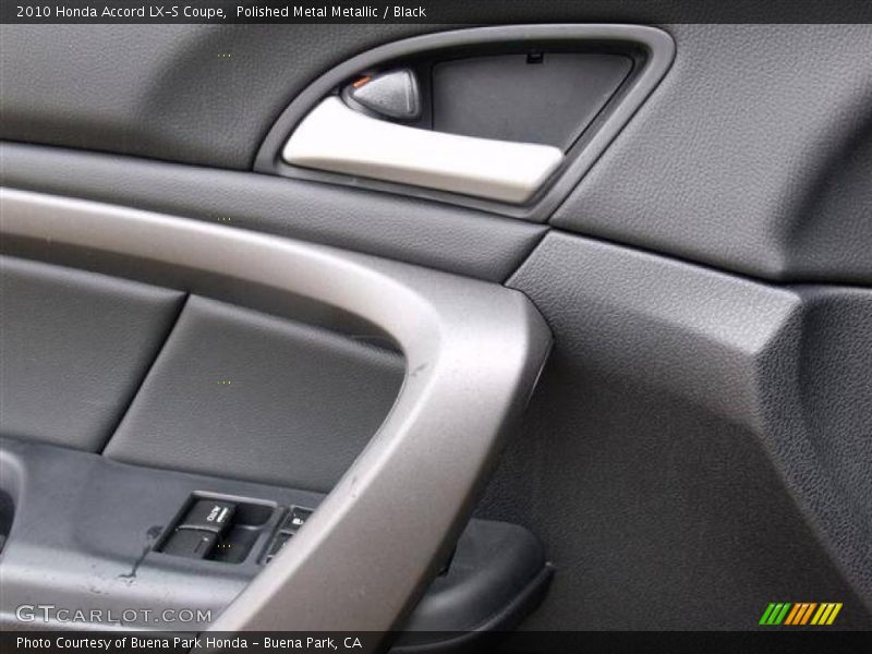 Polished Metal Metallic / Black 2010 Honda Accord LX-S Coupe