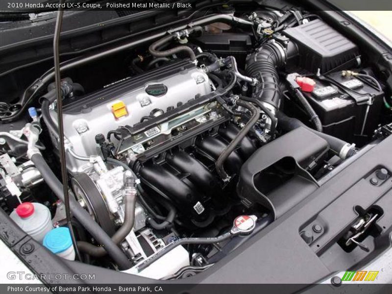  2010 Accord LX-S Coupe Engine - 2.4 Liter DOHC 16-Valve i-VTEC 4 Cylinder