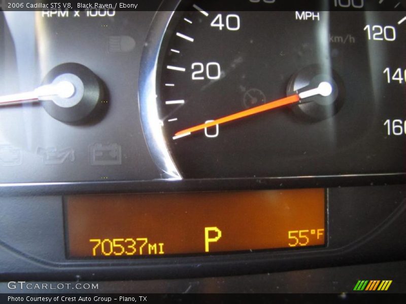 Black Raven / Ebony 2006 Cadillac STS V8