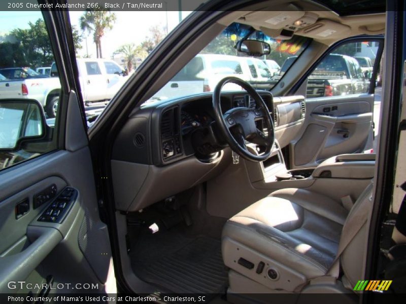 Black / Tan/Neutral 2005 Chevrolet Avalanche Z66