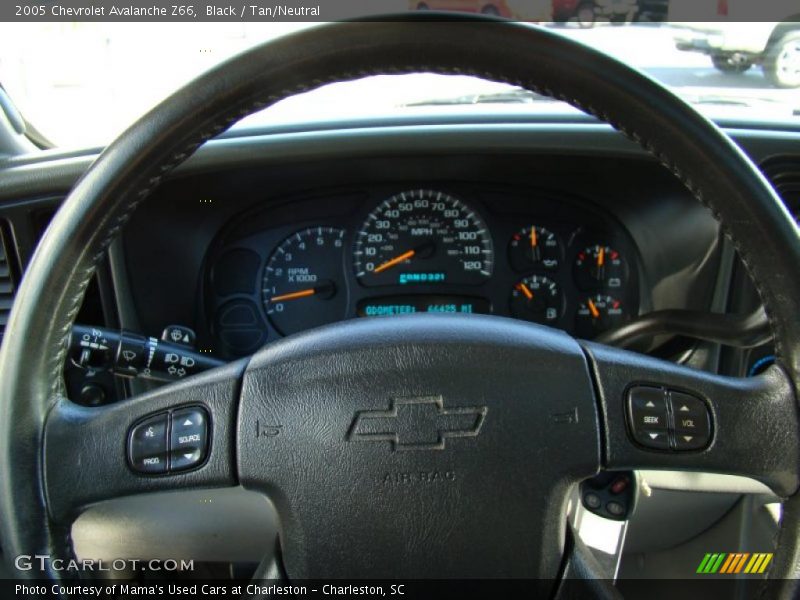 Black / Tan/Neutral 2005 Chevrolet Avalanche Z66