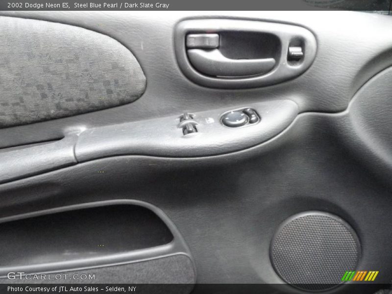 Steel Blue Pearl / Dark Slate Gray 2002 Dodge Neon ES