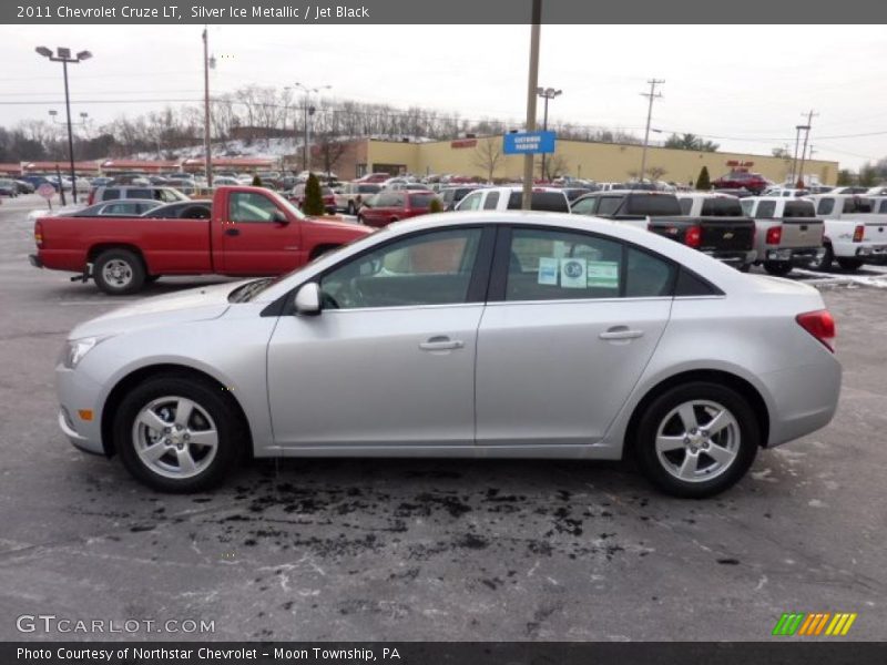 Silver Ice Metallic / Jet Black 2011 Chevrolet Cruze LT