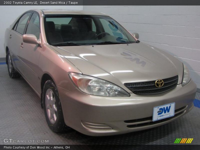 Desert Sand Mica / Taupe 2002 Toyota Camry LE