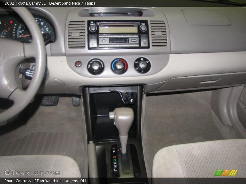 Desert Sand Mica / Taupe 2002 Toyota Camry LE