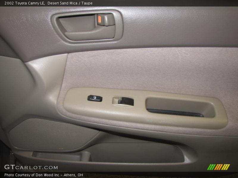 Desert Sand Mica / Taupe 2002 Toyota Camry LE