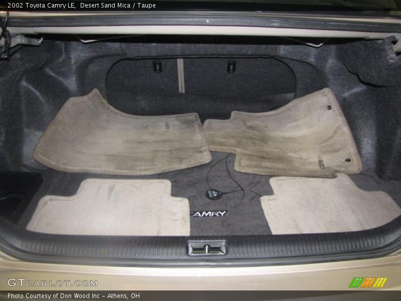 Desert Sand Mica / Taupe 2002 Toyota Camry LE