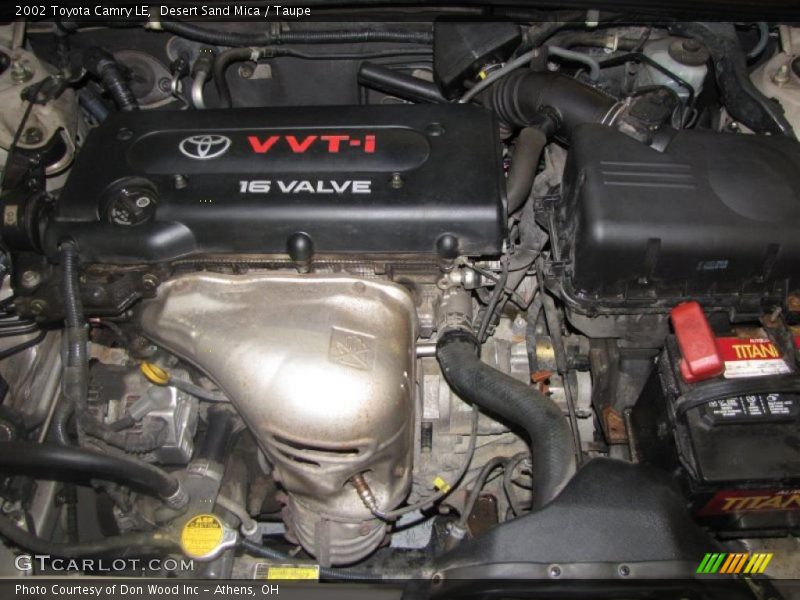 Desert Sand Mica / Taupe 2002 Toyota Camry LE