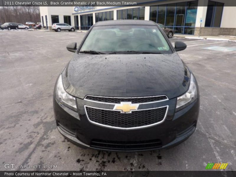 Black Granite Metallic / Jet Black/Medium Titanium 2011 Chevrolet Cruze LS